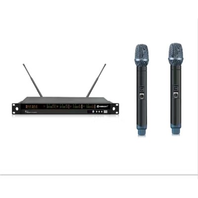 力卡 RELACART UR-223D/UH-2  麥克 410(長(zhǎng)) x206(寬) x43(高)  電源要求：DC 12V/1A  重量：約235g(不含電池)   黑色麥克風(fēng)